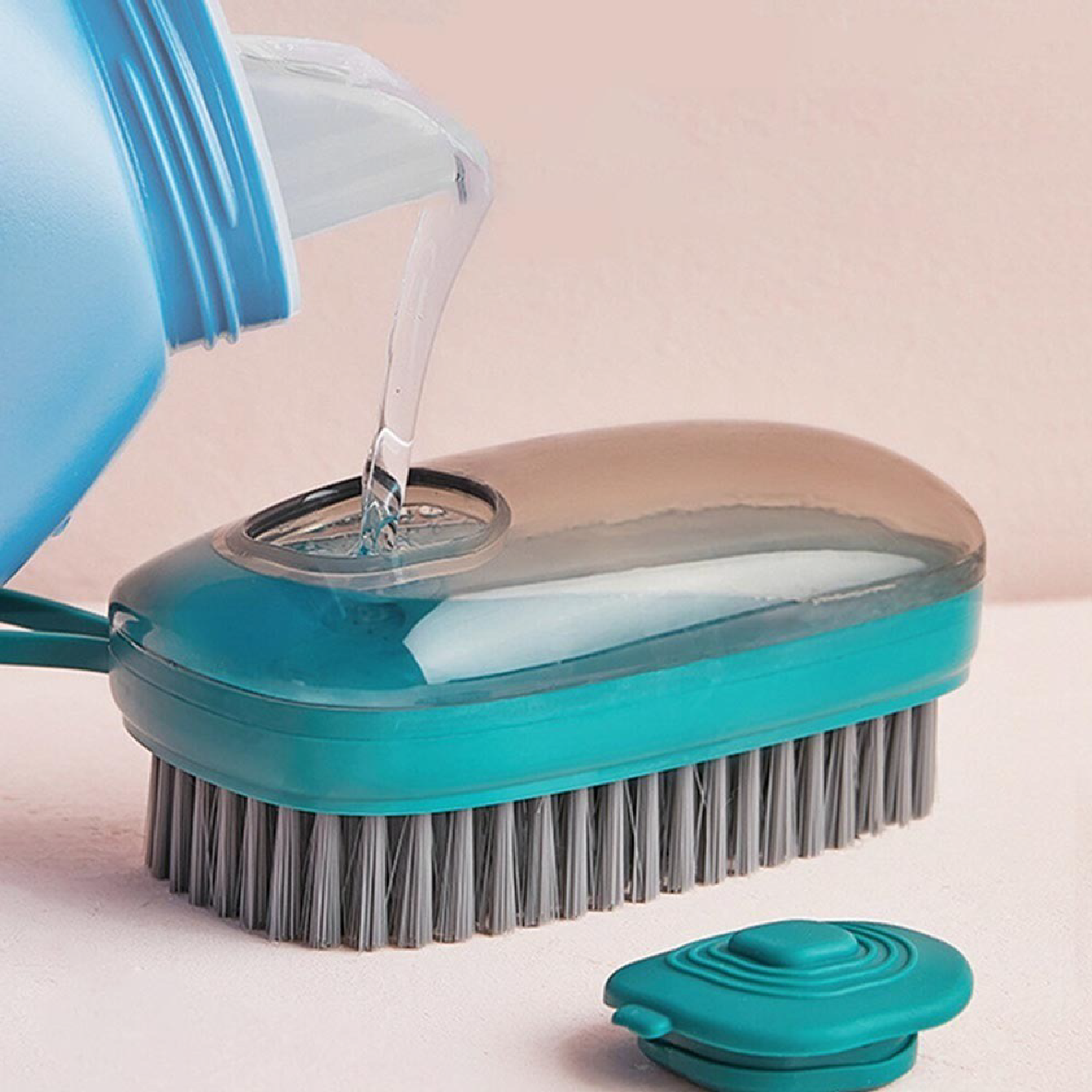 CEPILLO DISPENSADOR DE JABON